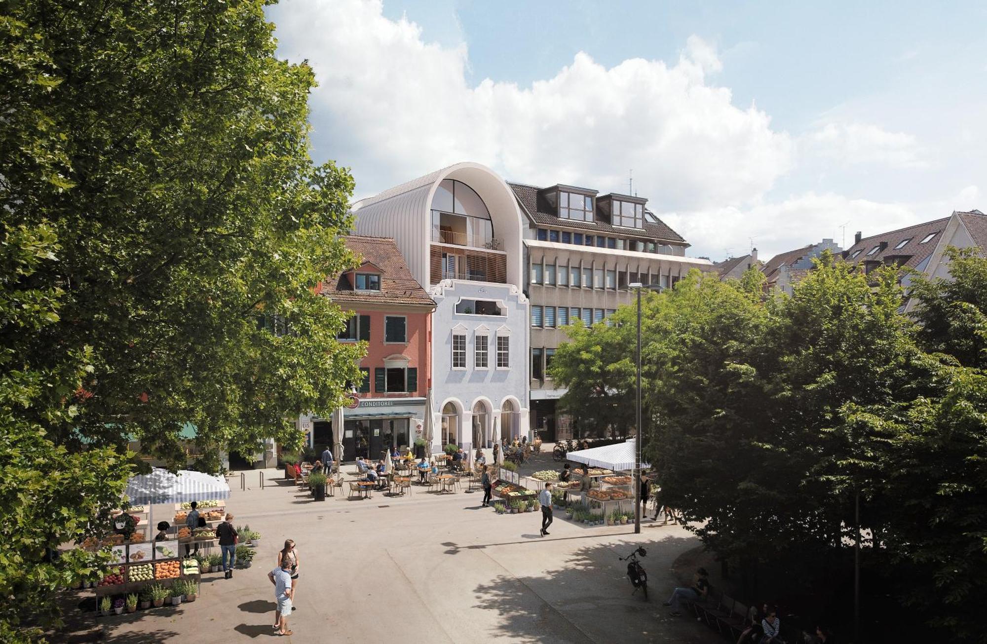 Kleiner Loewe - Stadthotel Bregenz Eksteriør bilde